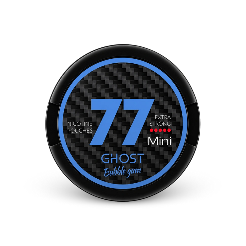 77 GHOST Mini Chicle de Burbuja Extra Fuerte