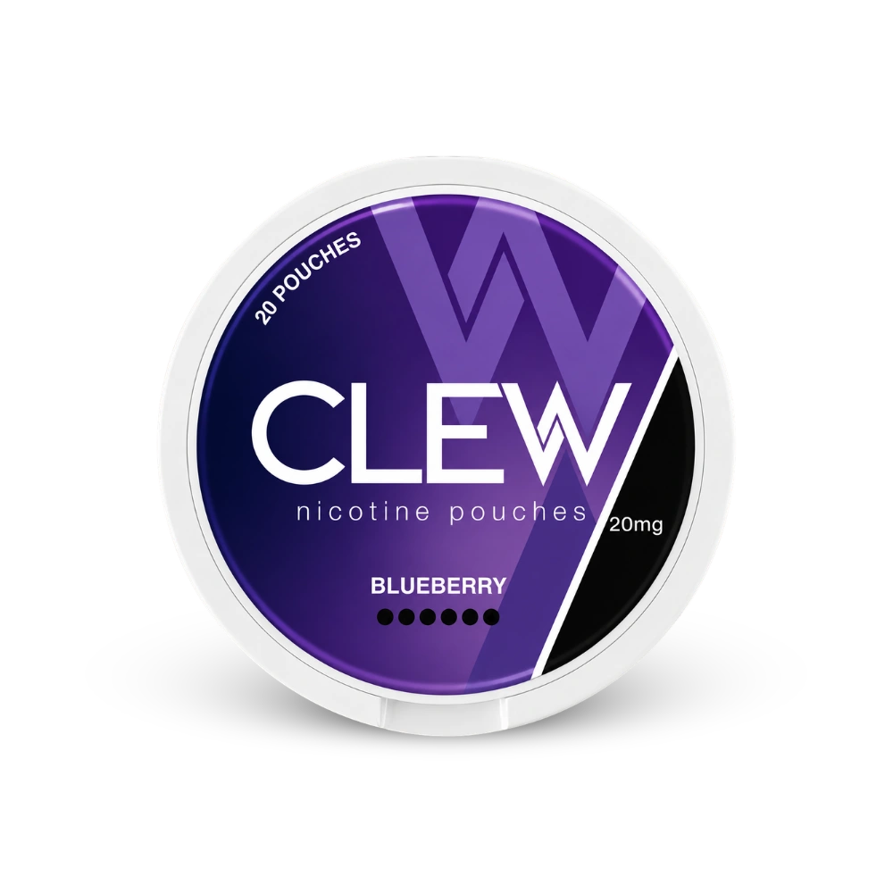 CLEW Blueberry 20mg – lata de bolsitas de nicotina