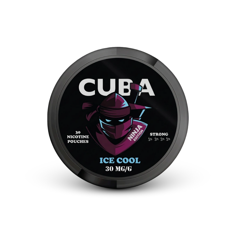 Cuba Ninja Ice Cool – lata de bolsas de nicotina