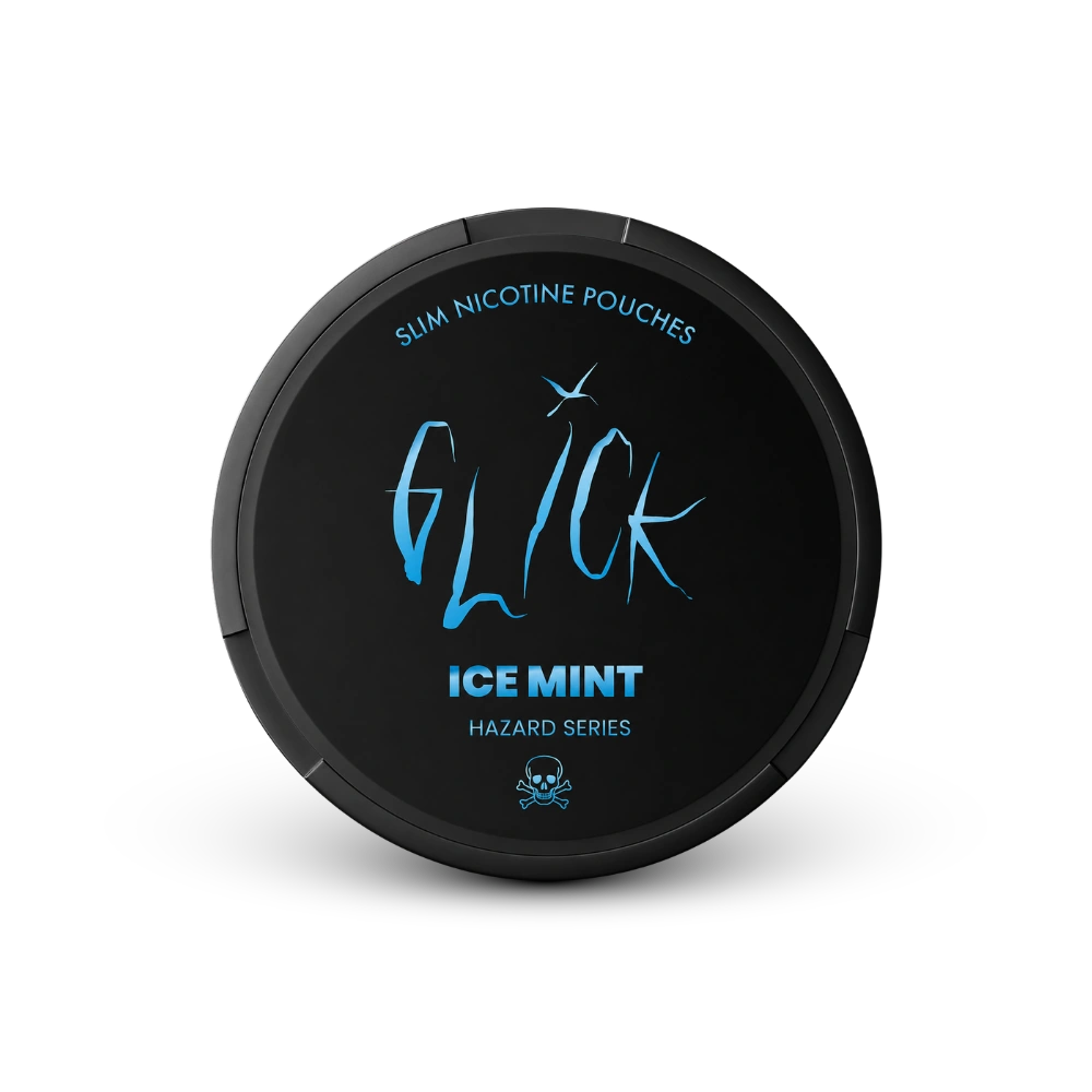 Glick Ice Mint 50mg – lata de bolsitas de nicotina