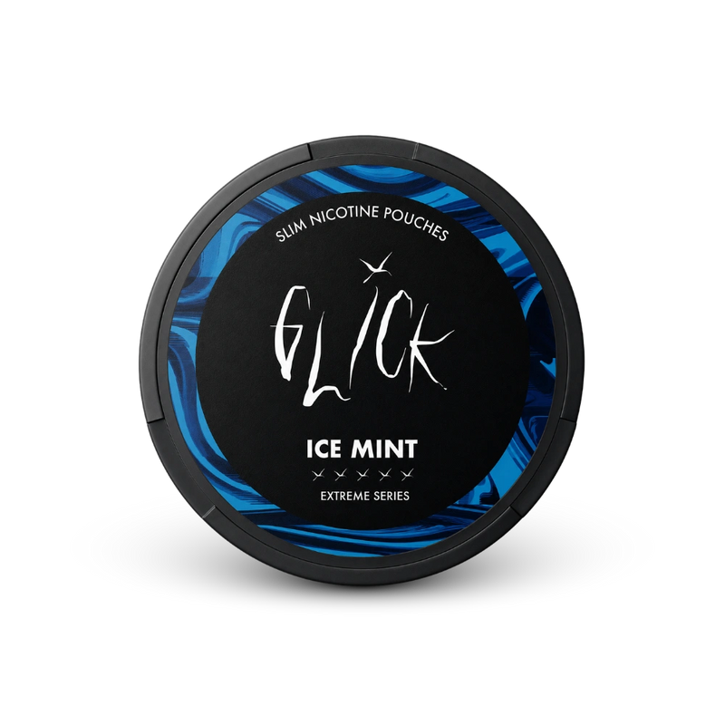 Glick Ice Mint Extreme – lata de bolsitas de nicotina