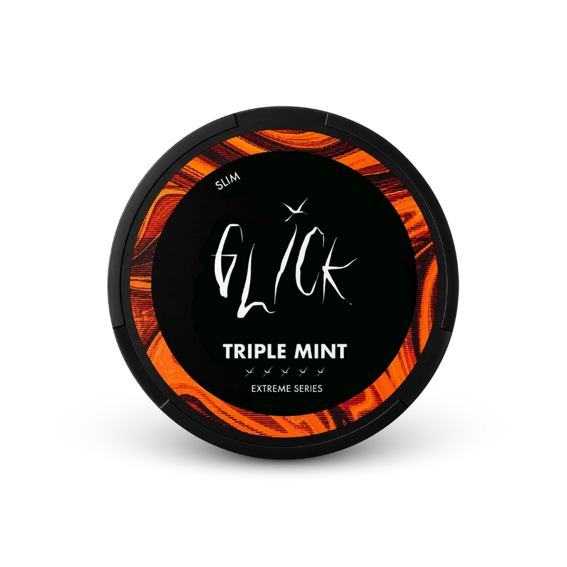 Glick Triple Mint Extreme – lata de bolsas de nicotina