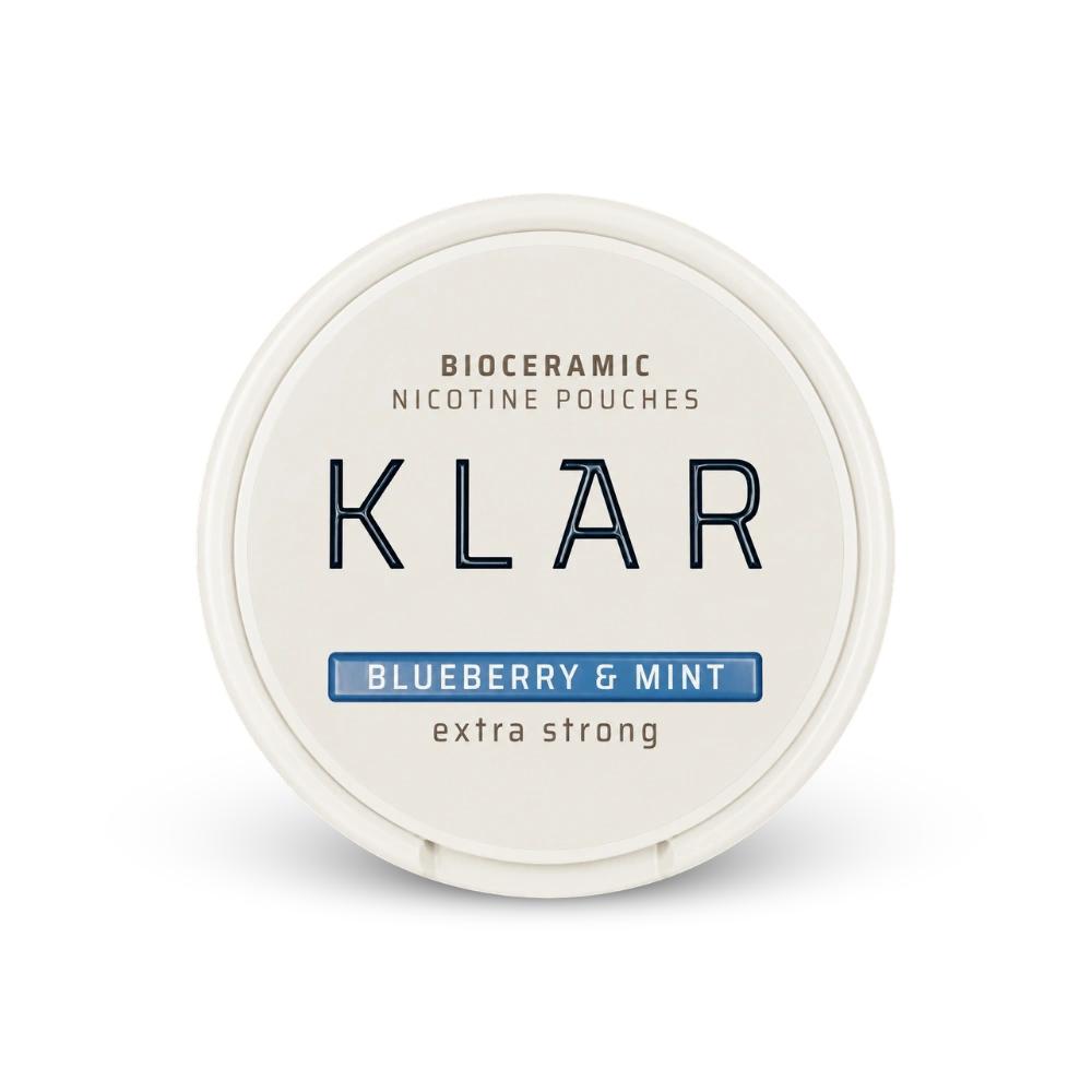 KLAR Strawberry Basil Extra Strong Slim – lata de bolsas de nicotina