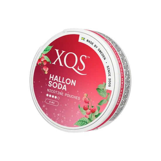 XQS Hallonsoda Strong