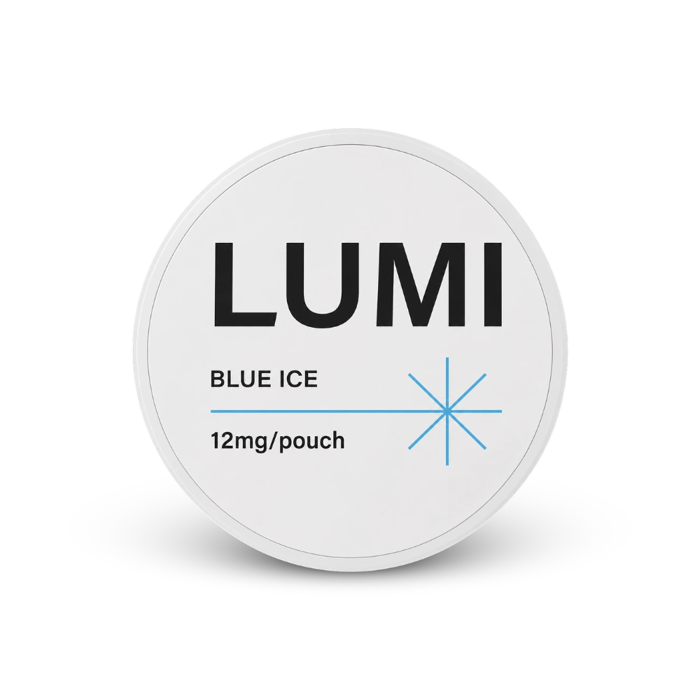 LUMI Blue Ice 12mg – lata de bolsas de nicotina