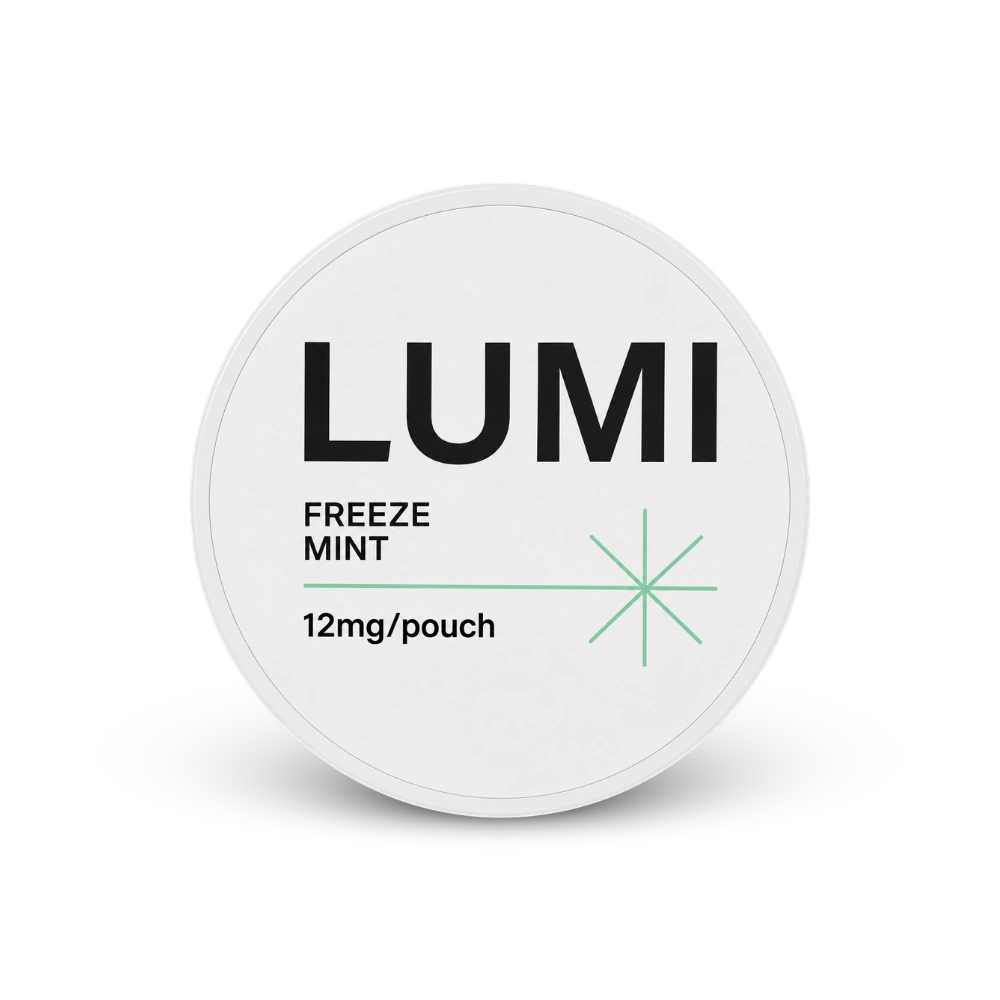 LUMI Freeze Mint 12mg – lata de bolsas de nicotina