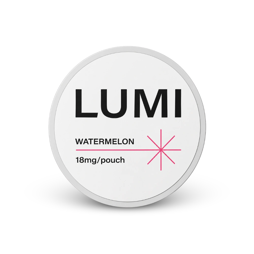 LUMI Sandía 18mg – lata de bolsas de nicotina