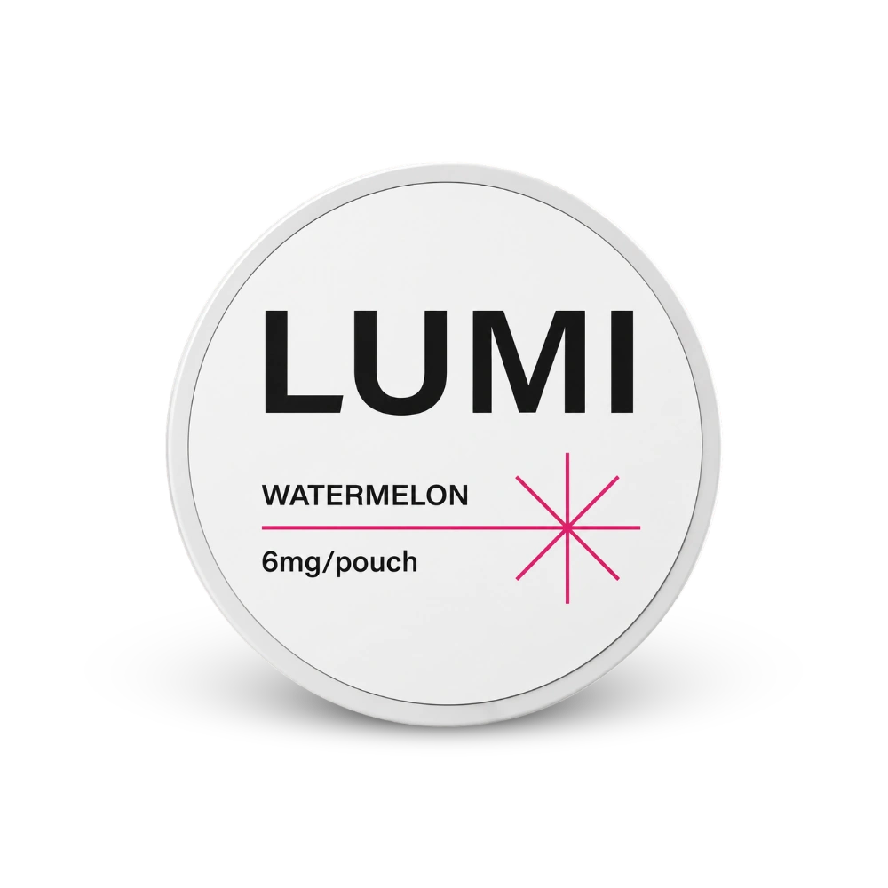 LUMI Sandía 6mg – lata de bolsas de nicotina