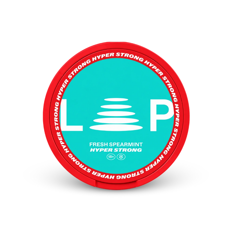 Loop Fresh Spearmint Hyper – lata de bolsas de nicotina