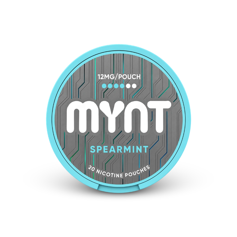 MYNT Spearmint Slim Medium – lata de bolsas de nicotina
