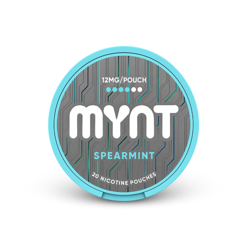 MYNT Spearmint Slim Medium – lata de bolsas de nicotina