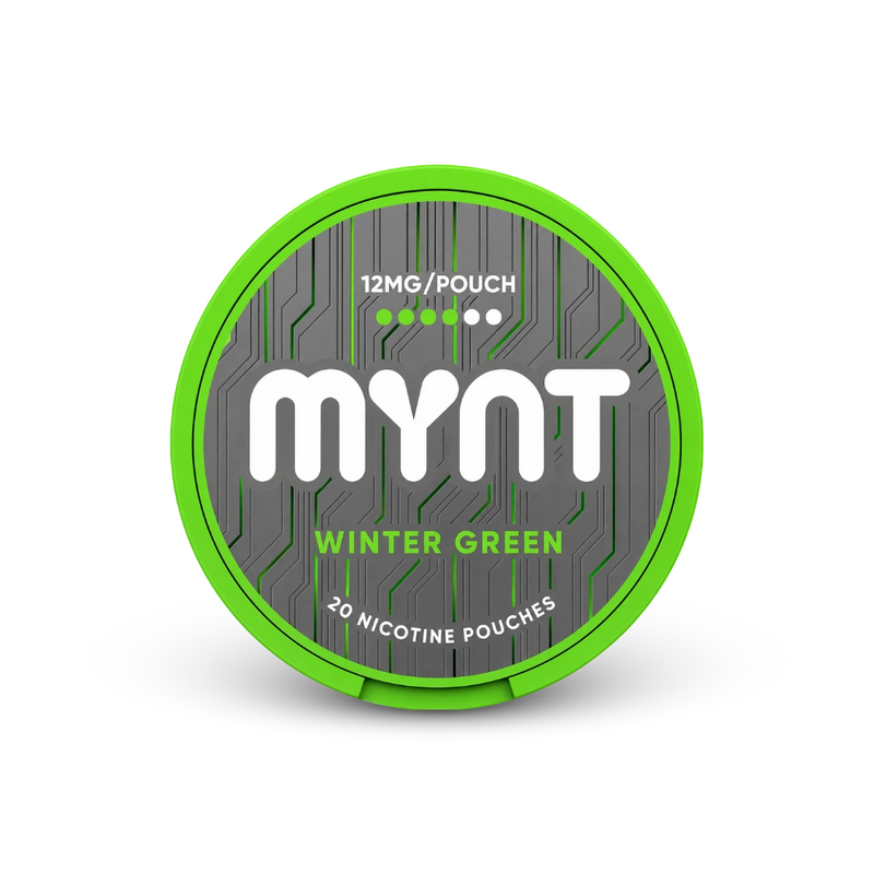 MYNT Winter Green Medium – lata de bolsas de nicotina