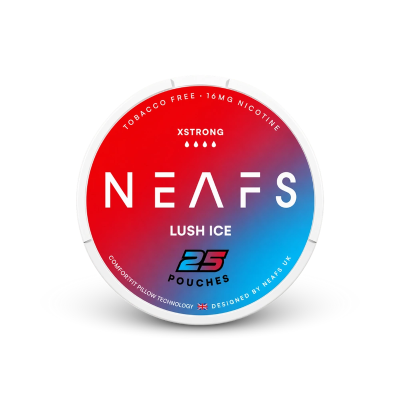NEAFS Lush Ice Extra Strong – lata de bolsas de nicotina