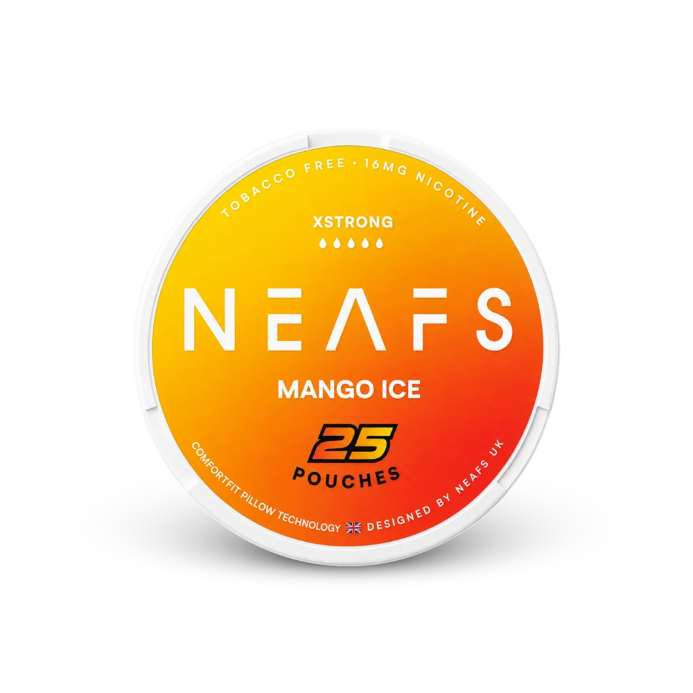 NEAFS Mango Ice Extra Strong – lata de bolsas de nicotina