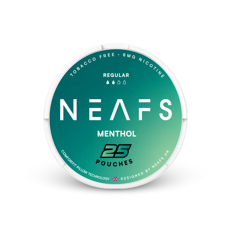 NEAFS Menthol Regular – lata de bolsas de nicotina