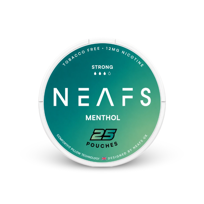 NEAFS Menthol Strong – lata de bolsas de nicotina