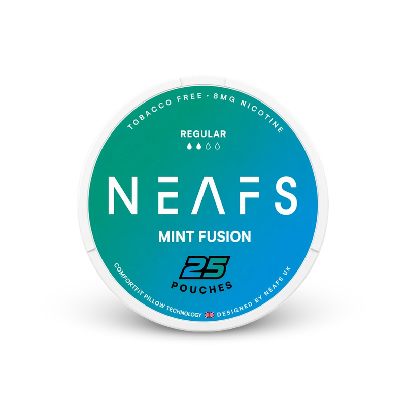 NEAFS Mint Fusion Regular – lata de bolsas de nicotina