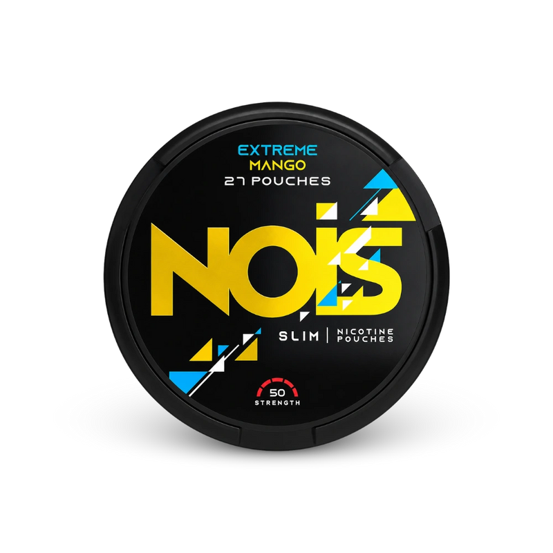 NOIS Extreme Mango 50mg – lata de bolsitas de nicotina