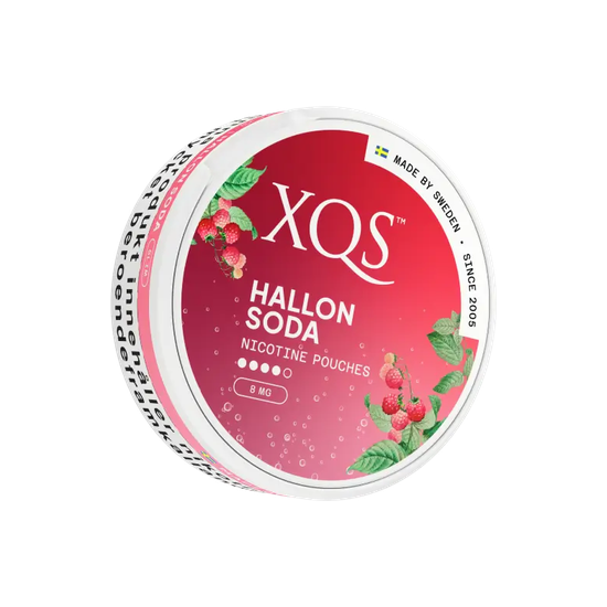 XQS Hallonsoda Strong