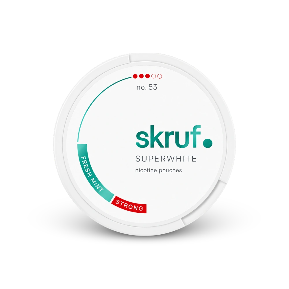 SKRUF Fresh Mint S3 – lata de bolsitas de nicotina