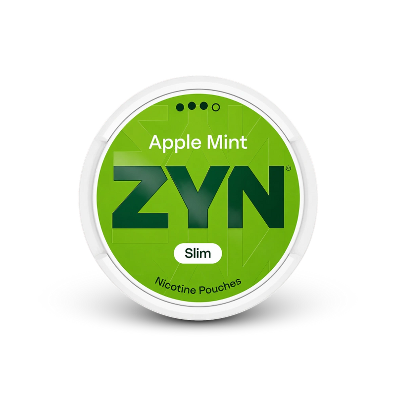 ZYN Apple Mint Slim S3 – lata de bolsitas de nicotina