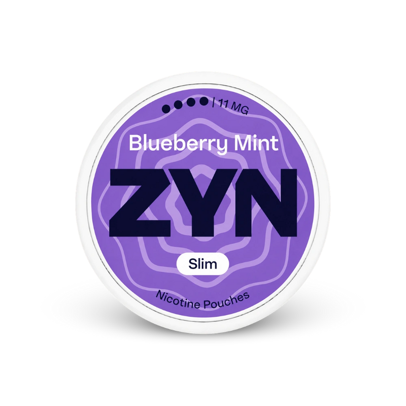 ZYN Blueberry Mint Slim S4 – lata de bolsitas de nicotina