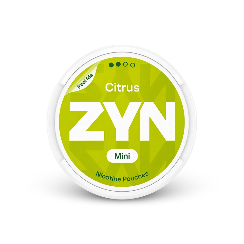 ZYN Citrus Mini S2 – lata de bolsitas de nicotina