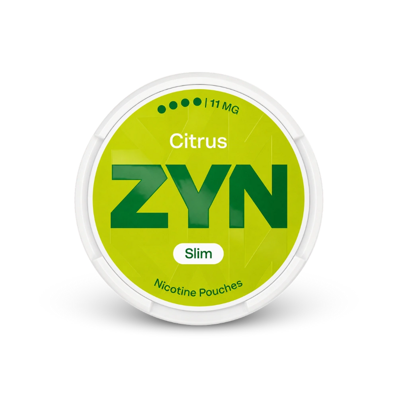ZYN Citrus Slim S4 – lata de bolsitas de nicotina