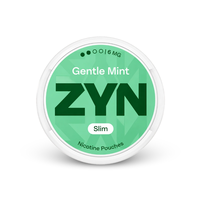 ZYN Gentle Mint Slim S2 – lata de bolsitas de nicotina