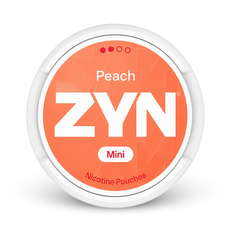 ZYN Peach Mini Normal – lata de bolsas de nicotina