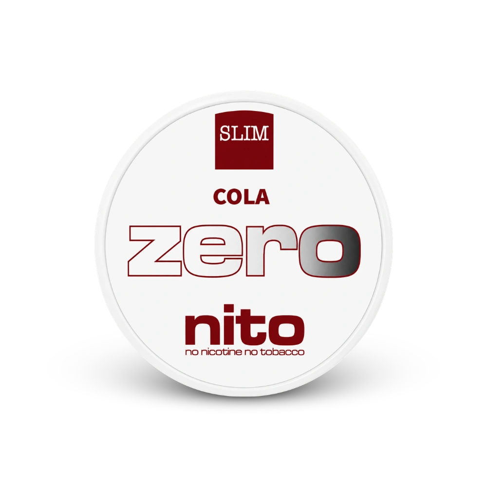 Zeronito Cola Slim – lata de bolsitas de nicotina
