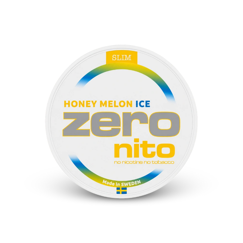 Zeronito Honey Melon Ice Slim – lata de bolsitas de nicotina