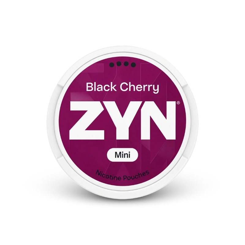 Zyn black cherry mini S4 – lata de bolsas de nicotina