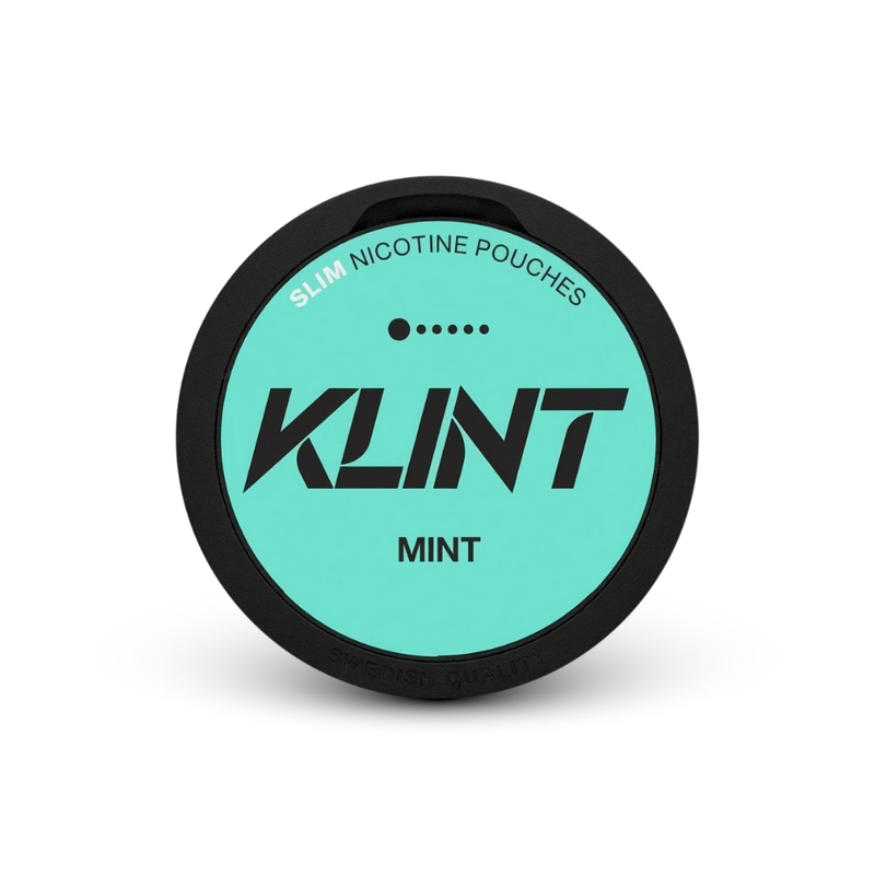 KLINT Mint – lata de bolsas de nicotina