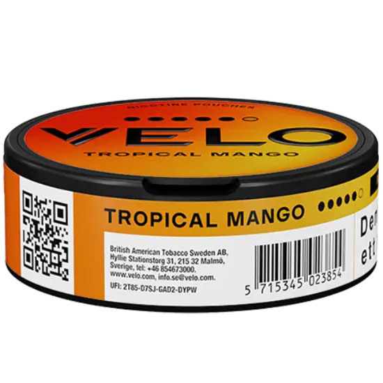 VELO Mango Tropical Nicotina Alta