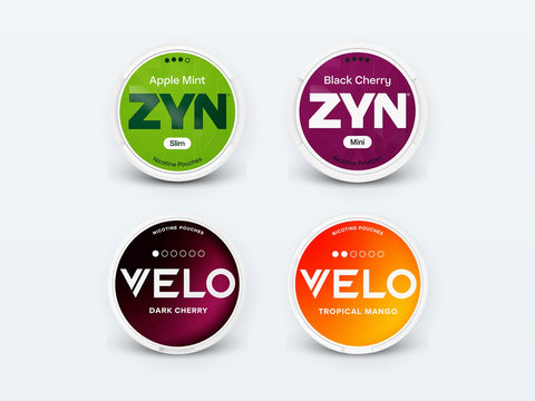 ZYN vs VELO: diferencias en intensidad, formato y sabor