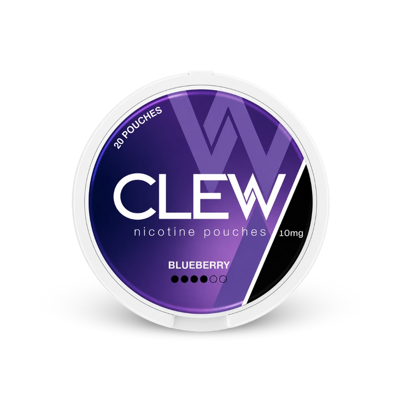 CLEW Arándano 10mg – lata de bolsas de nicotina
