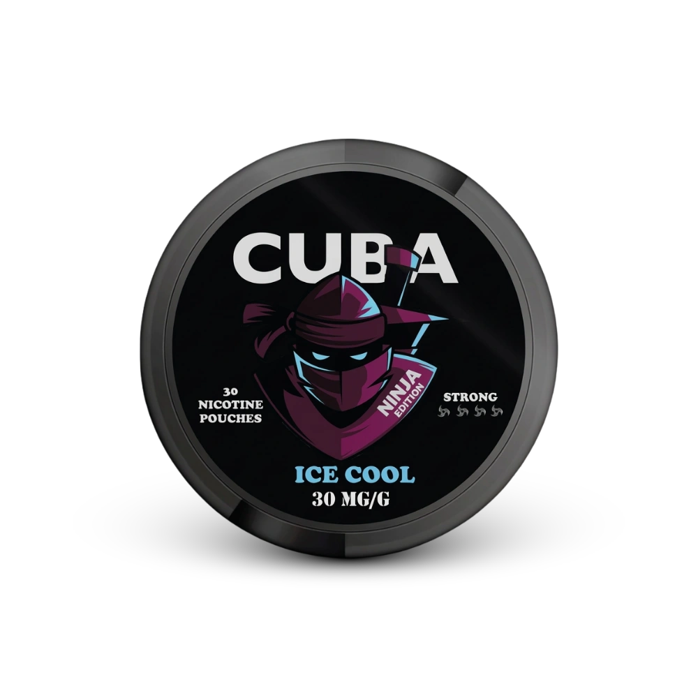 Cuba Ninja Ice Cool – lata de bolsas de nicotina