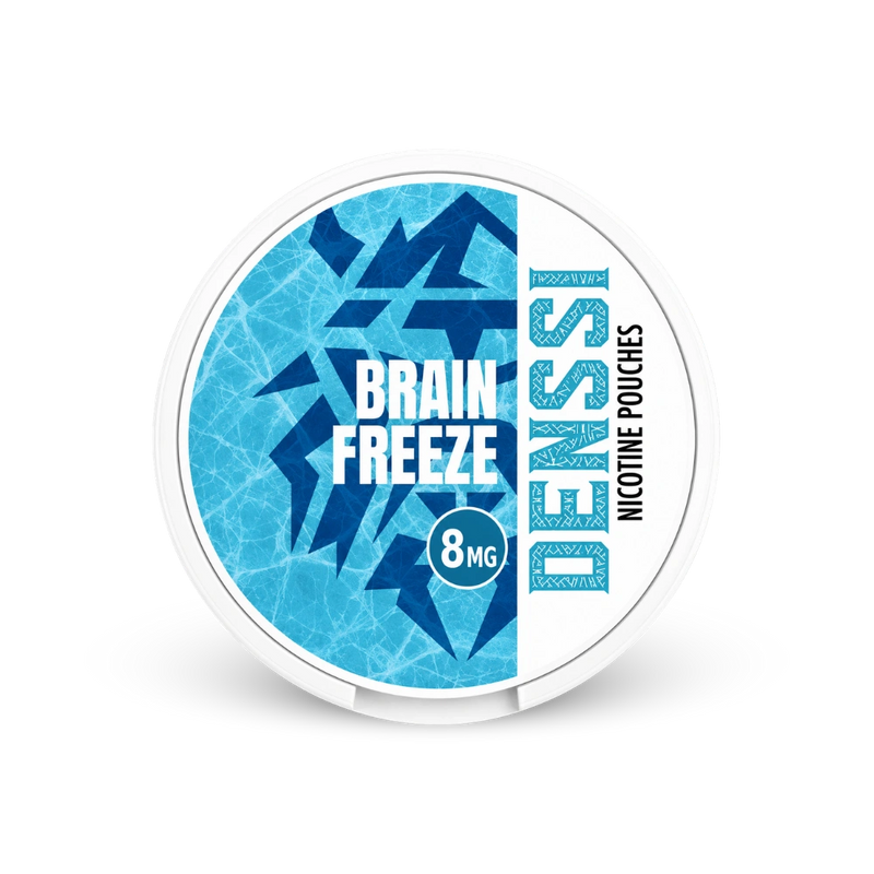 Denssi Brain Freeze 8mg – lata de bolsitas de nicotina