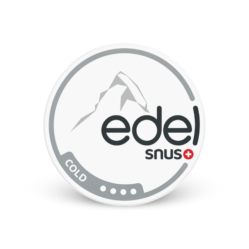 Edel Cold Strong – lata de bolsas de nicotina