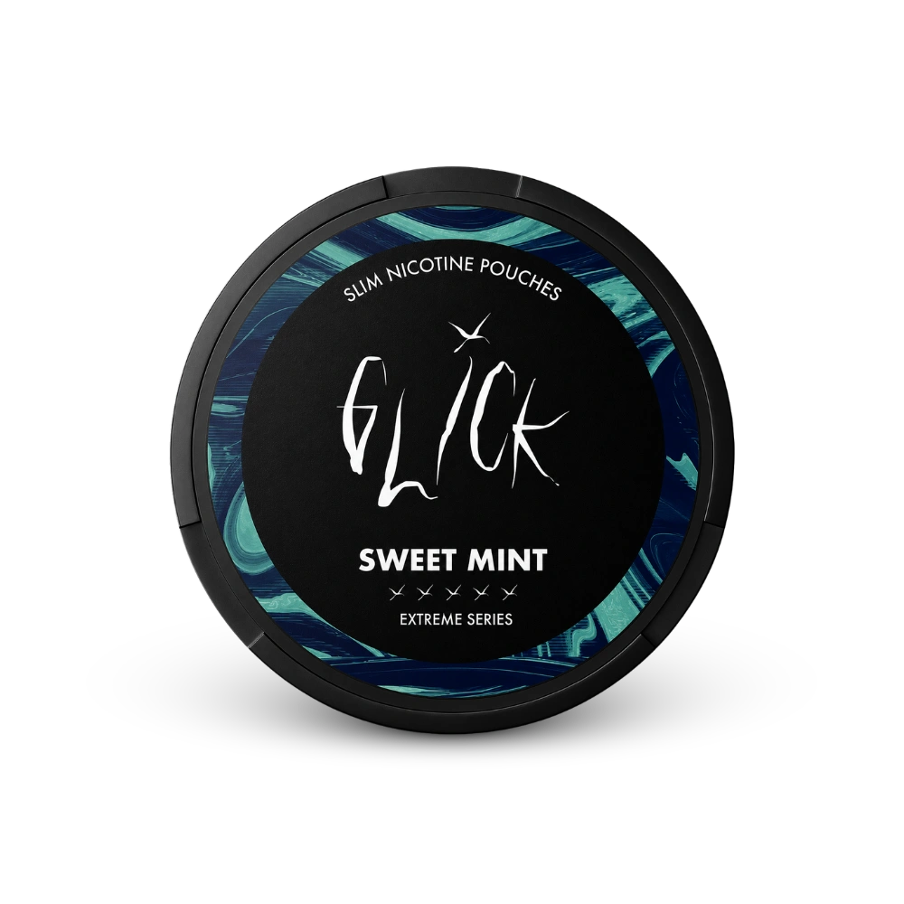 Glick Sweet Mint Extreme – lata de bolsas de nicotina