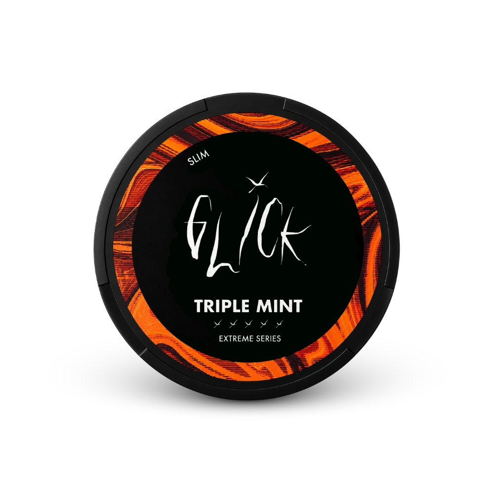 Glick Triple Mint Extreme – lata de bolsas de nicotina