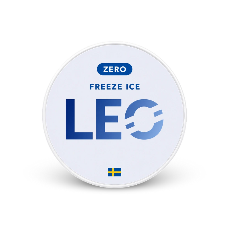 LEO Freeze Ice Zero – lata de bolsas de nicotina