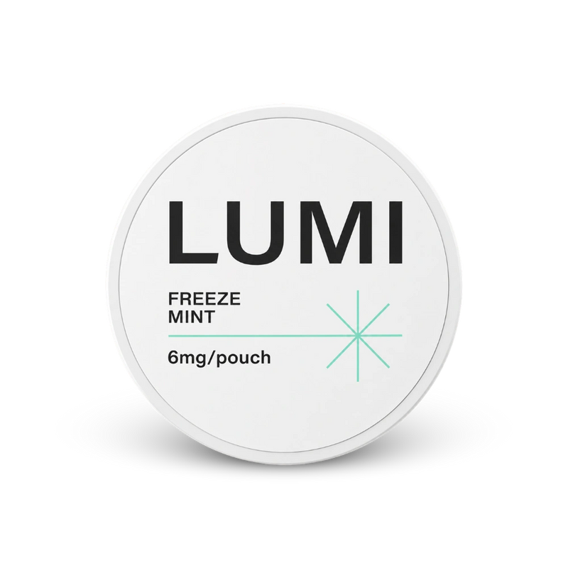 LUMI Freeze Mint 6mg – lata de bolsas de nicotina