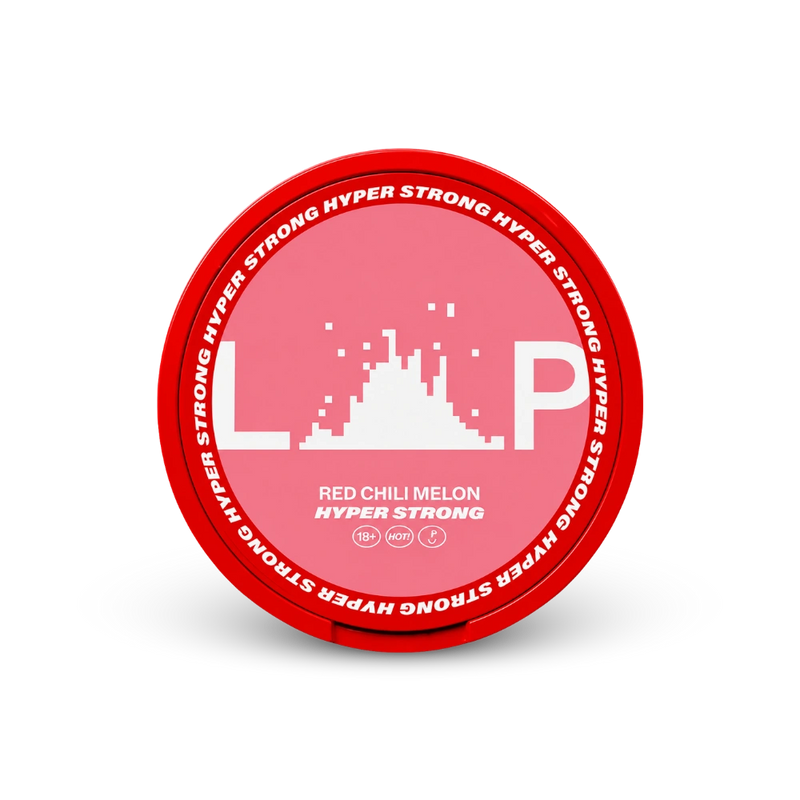 Loop Red Chili Melon Hyper Strong – lata de bolsas de nicotina