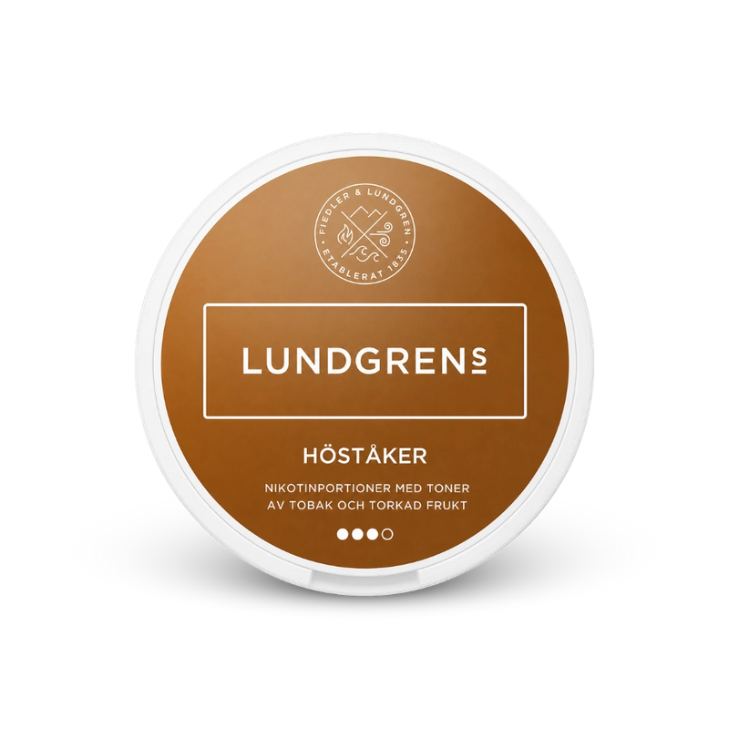 Lundgrens Höståker – lata de bolsas de nicotina