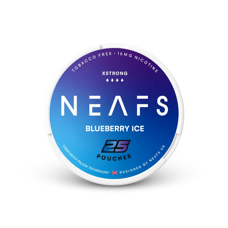 NEAFS Blueberry Ice Extra Strong – lata de bolsas de nicotina