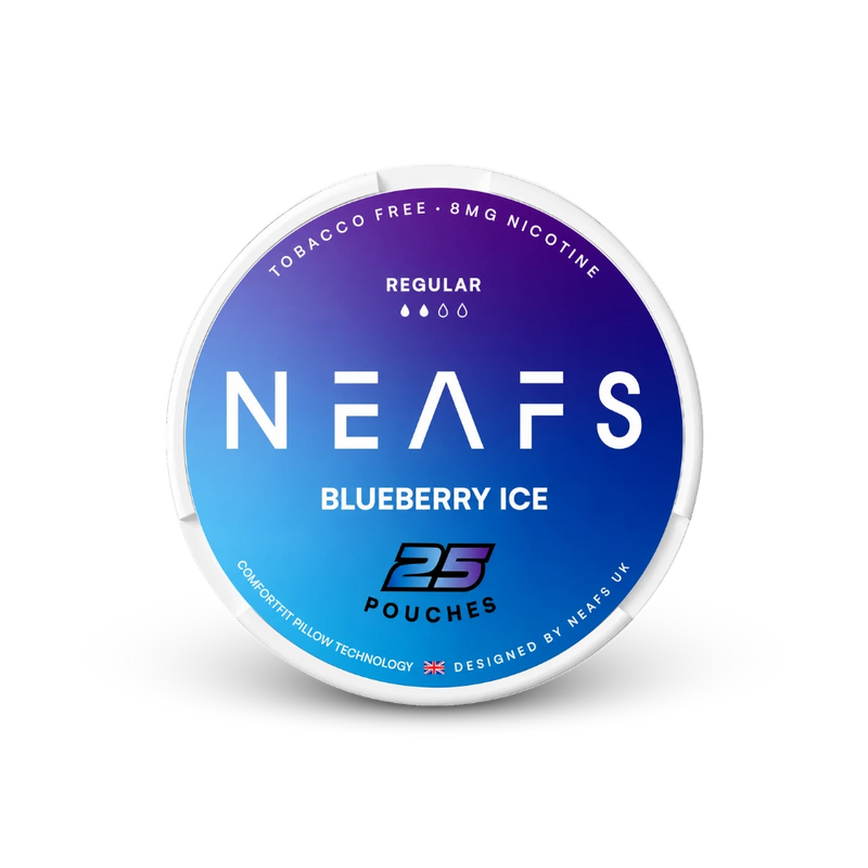 NEAFS Blueberry Ice Regular – lata de bolsas de nicotina