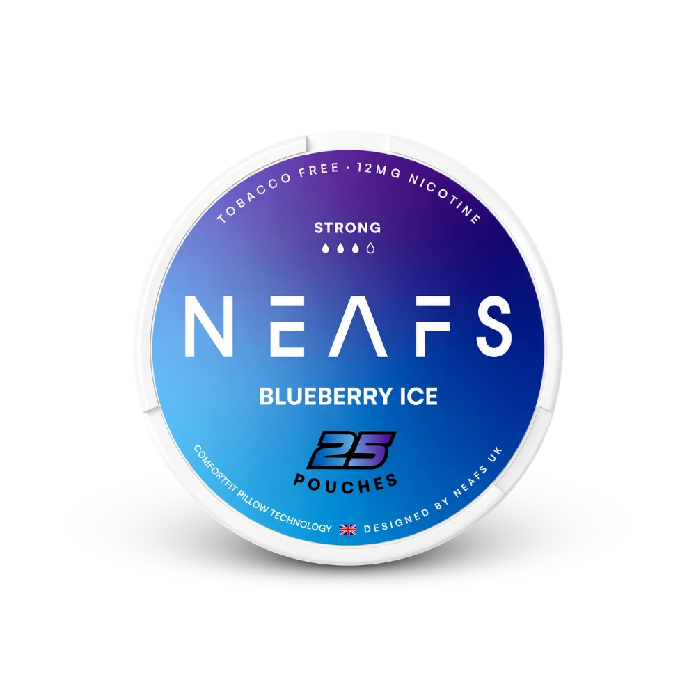 NEAFS Blueberry Ice Strong – lata de bolsas de nicotina