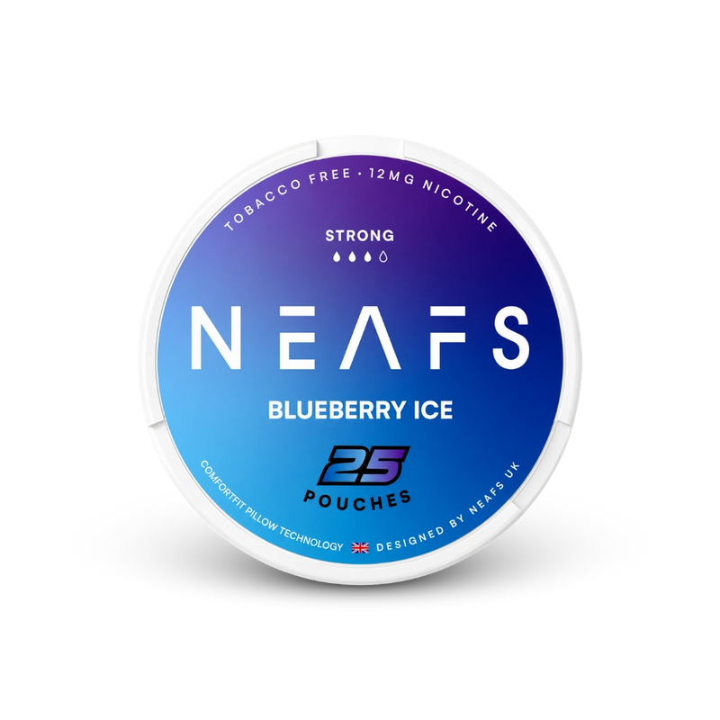NEAFS Blueberry Ice Strong – lata de bolsas de nicotina